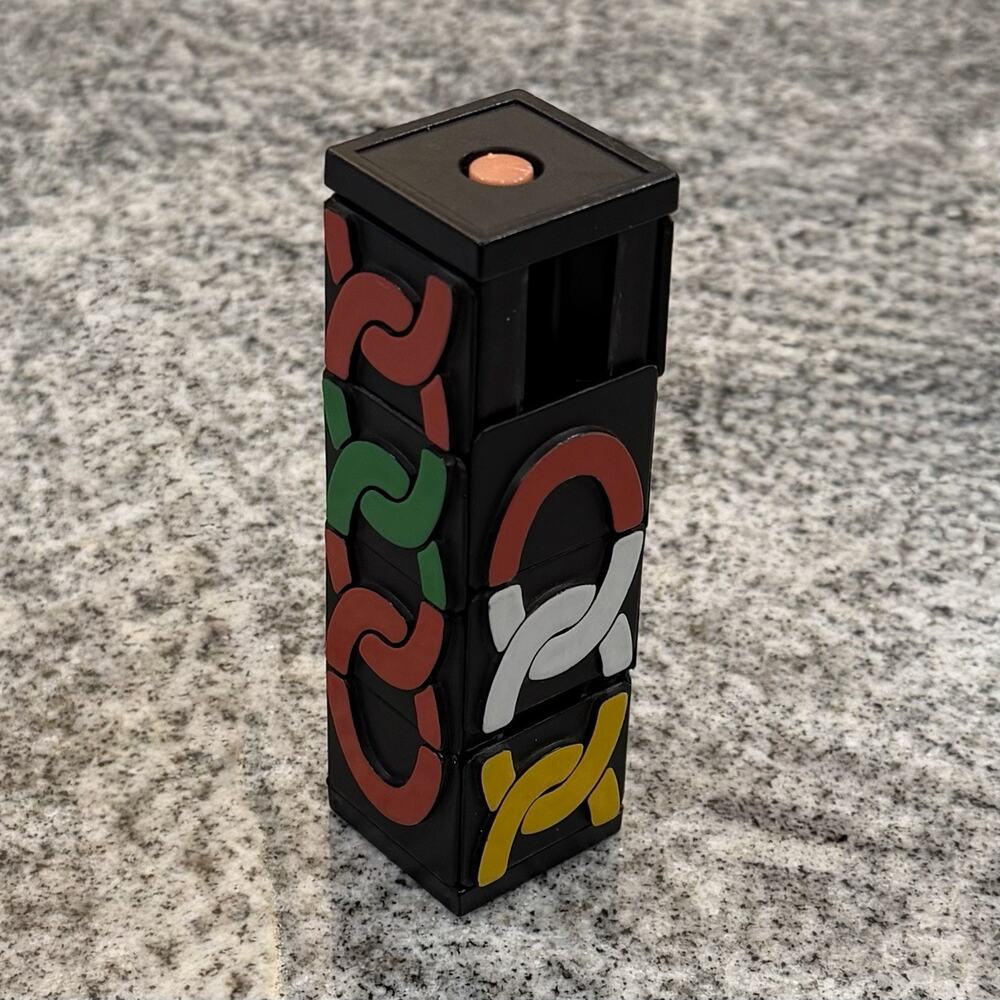 1981 Ideal Toy- Original Pre-Patent- The Missing Link Puzzle Chain Link Rubik's